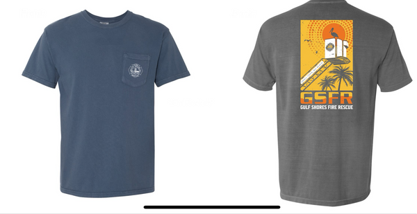 Gulf Shores Fire Rescue Short Sleeve Shirts